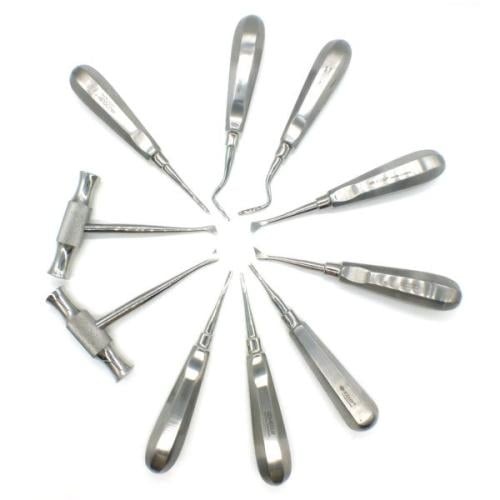 Dental Root Elevator 10 Pcs