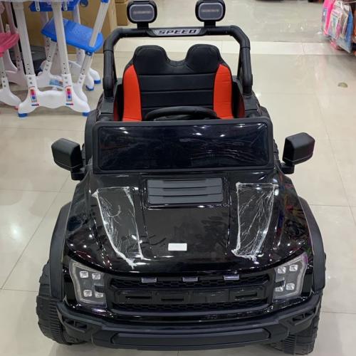 جيب أطفال لون اسود ماطورين 12 فولت