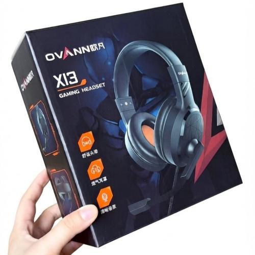 سماعة رأس للالعاب OVANN X13 PC بمزودة بميكروفون ،...