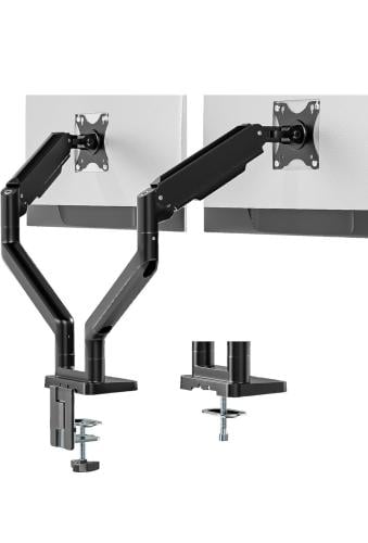 حامل شاشة مزدوج للشاشات من 17 إلى 35 بوصة، عالي ال...