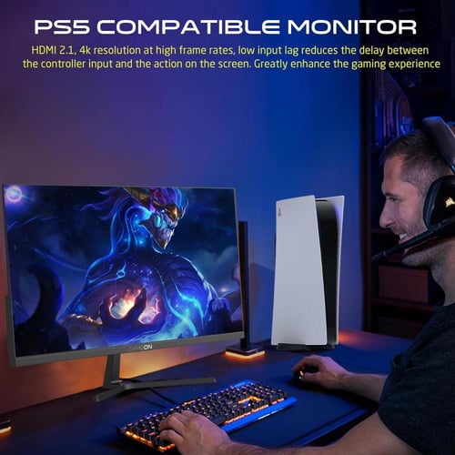 شاشة ألعاب GameOn P28UHD144IPS، شاشة IPS سريعة 28...