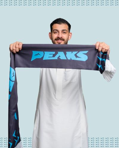 شال بيكس - أسود