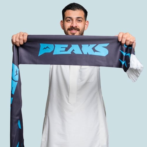 شال بيكس - أسود