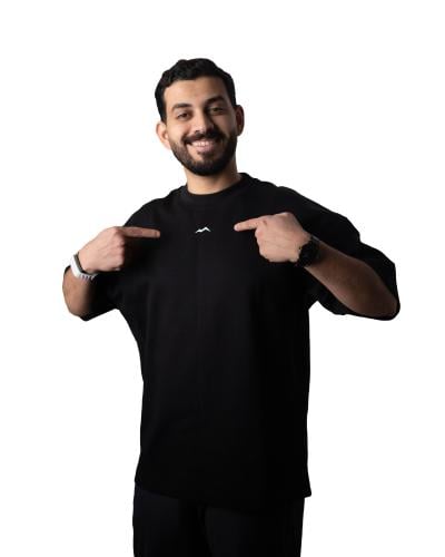 تيشيرت بيكس - أسود