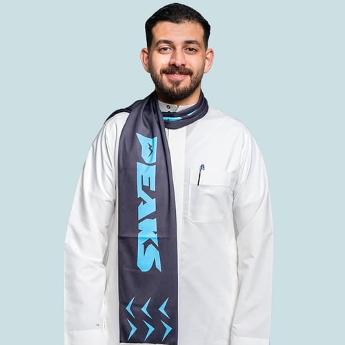 شال بيكس - أسود