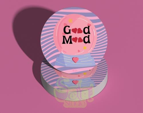 قاعدة أكواب مربعة l’m just a girl