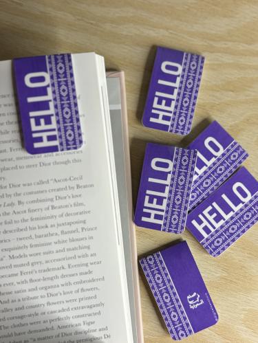 مجموعة فواصل كتب مغناطيسية - خزامي السعودية