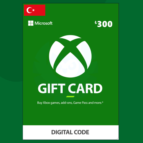 بطاقة هدايا Xbox الرقمية 300 TL (تركي)