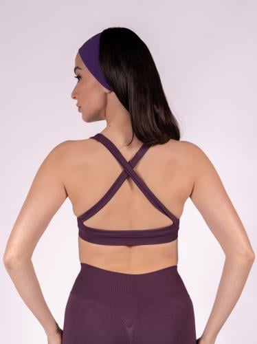 صدرية رياضية AlignFlex- بنفسجـي