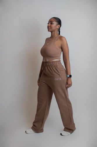 توب قصير رياضي - بني