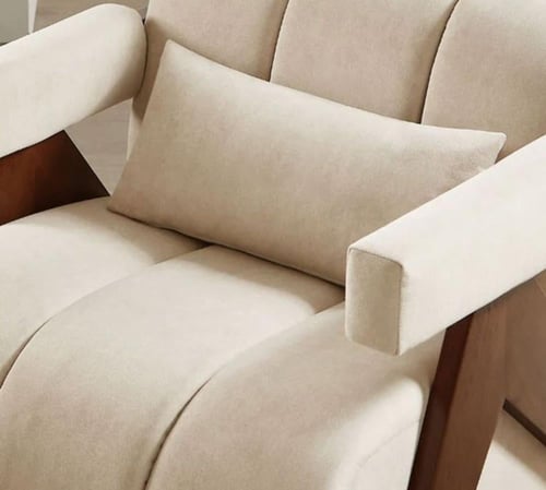 كرسي مفرد بحشوة اسفنج و نوابض بوكت سبرنج