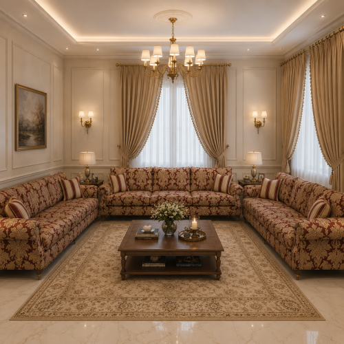 طقم كنب مودرن مجلس عالي الجودة SOF 0067