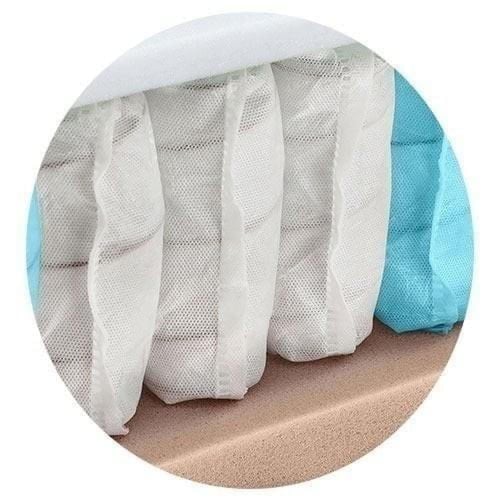 كنبة ثلاثية بحشوة اسفنج و نوابض بوكت سبرنج