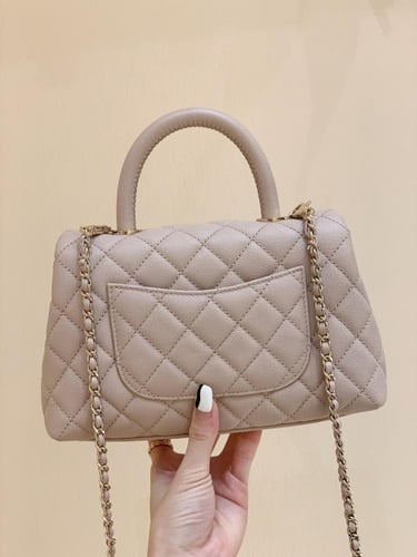 شنطة شانيل COCO handle مقاس 24 سم