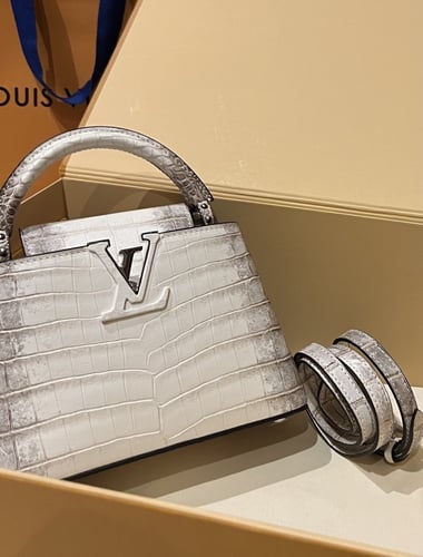 LV Gilt Crocodile