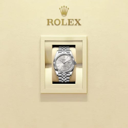 ساعة رولكس ديت جست 41 مصنوعة من الفولاذ المقاوم لل...