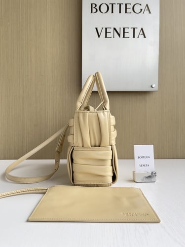 BV Pleated Mini Tote Bag 25*10*16CM