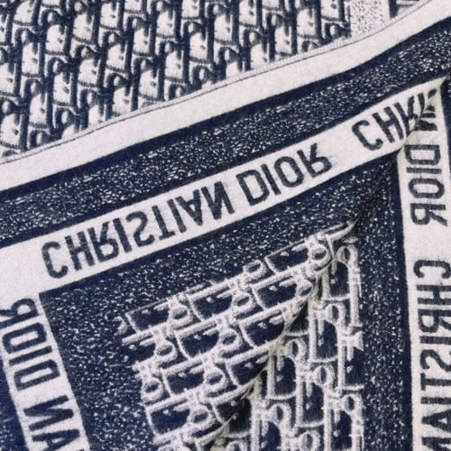 Di0r letter jacquard carpet shoulder 140*140cm 50%...