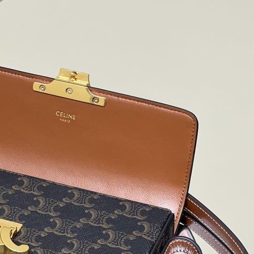 Celine TRIOMPHE SHOULDER BAG 20*10*4cm
