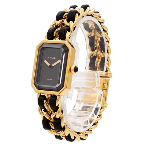 ساعة شانيل بريميير مقاس كبير كوارتز عتيقة