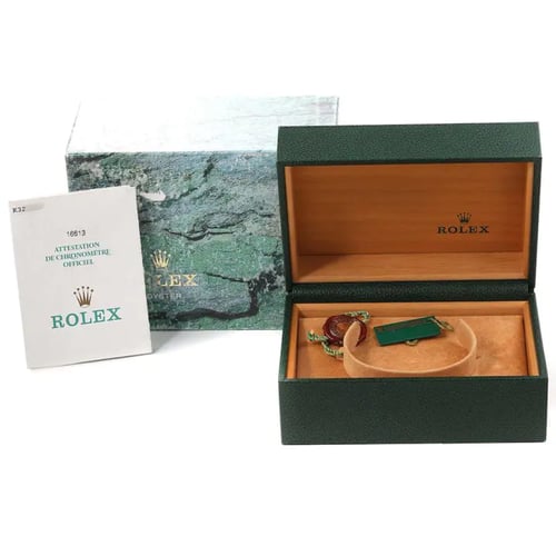 ساعة رولكس سابمارينر رجالية، مينا أزرق، فولاذ وذهب...