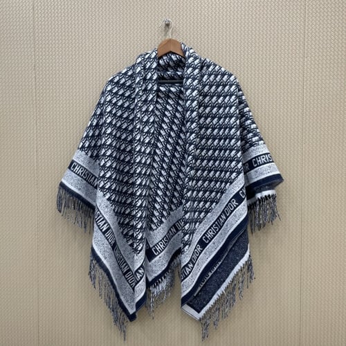 Di0r letter jacquard carpet shoulder 140*140cm 50%...