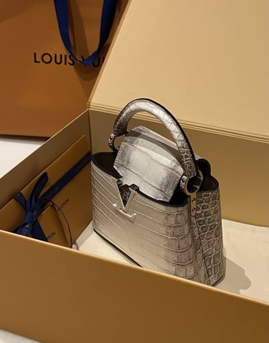 LV Gilt Crocodile