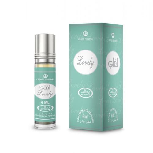 رول زيت عطري لفلي من الرحاب - 6 مل (6 عبوات)