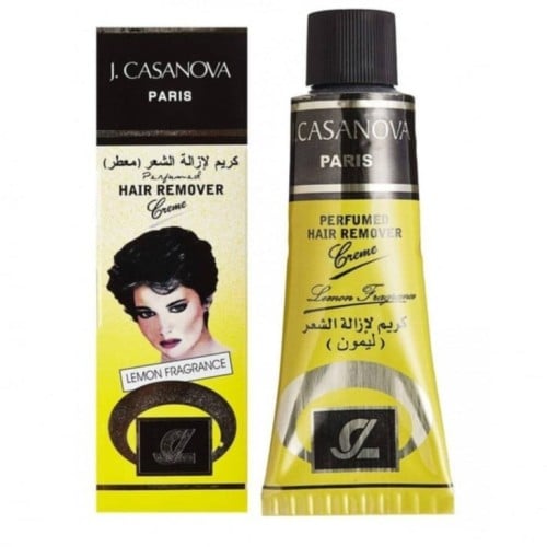كريم ج. كازانوفا لإزالة الشعر بعطر الليمون - 60 مل