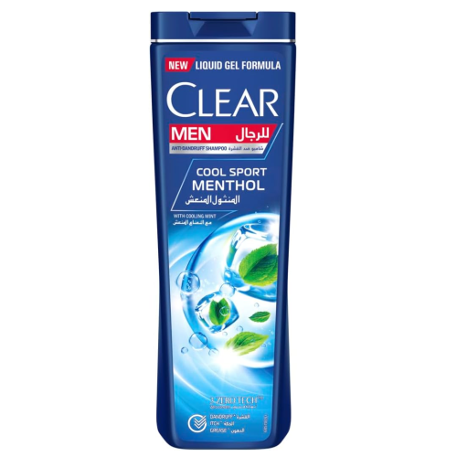 شامبو كلير المنثول المنعش للرجال - 190 مل
