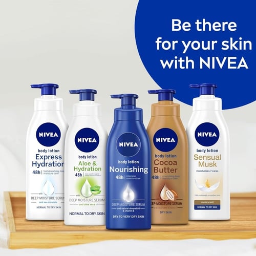 لوشن الجسم نيفيا سنشوال مسك 5 في 1 - 400 مل