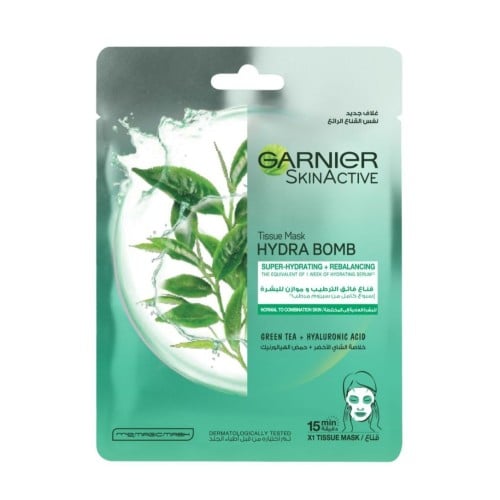 قناع الوجه غارنييه للبشرة العادية بالشاي الأخضر -...