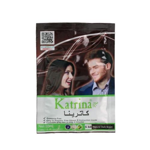 شامبو كاترينا لتسويد الشعر الأبيض - بني غامق 20 مل