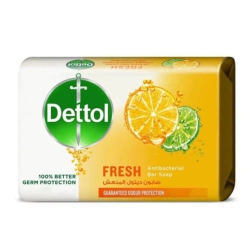 صابون ديتول المنعش - 120 جرام (عبوة من 6 قطع)