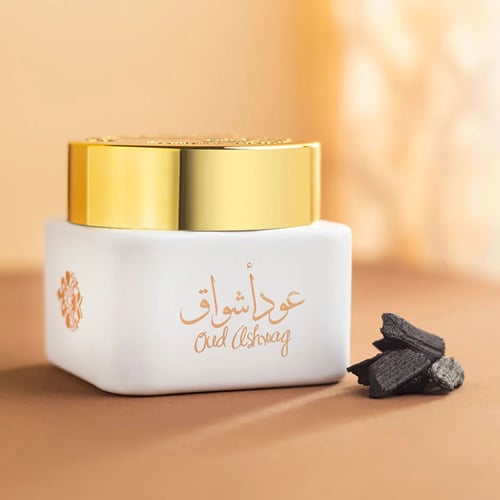 بخور عود أشواق مبخرة الخليج - 40 جرام