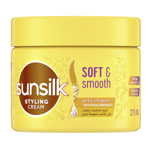 كريم تصفيف الشعر صانسيلك ناعم وانسيابي - 275 مل