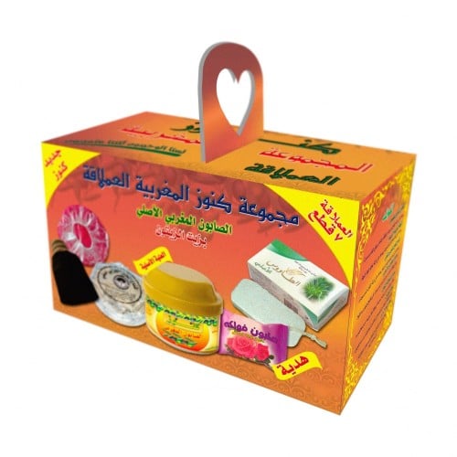 مجموعة كنوز المغربية العملاقة - 7 قطع