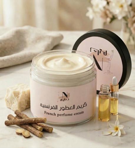 Bridal cream with French perfumes