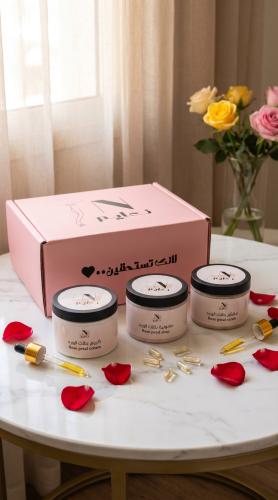 The set of Spanish rose petals