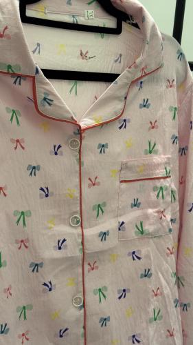 بجامة العيد وردي