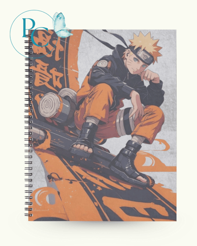 دفتر بتصميم ناروتو
