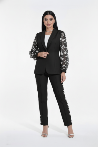Elegant black suit