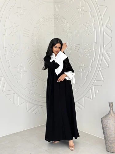 Satin Taffeta Abaya
