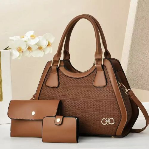 A women's three-piece bag