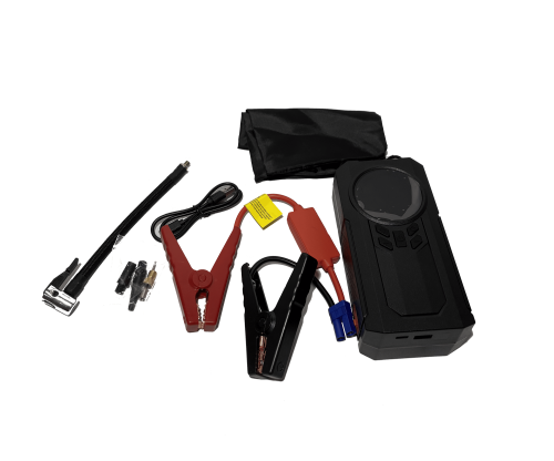 بطارية طوارئ محمولة (٤ في ١)