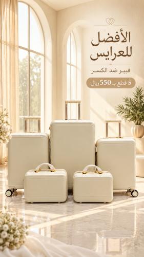 طقم للعرايس والسفر 5 قطع