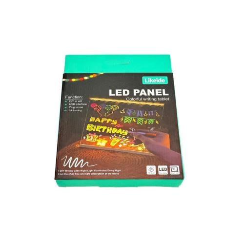 سبورة ليد LED مضيئة مقاس 15*15 CM