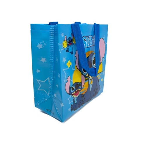 كيس هدايا ستيتش بلاستيك قماشي متين مقاس 23*22*11 C...