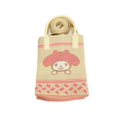 حقيبة ميلودي قماشية متينة بمسكة ربر