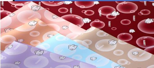 ورق لتغليف الهدايا او الورود ارنب لطيف (20 حبة ) م...